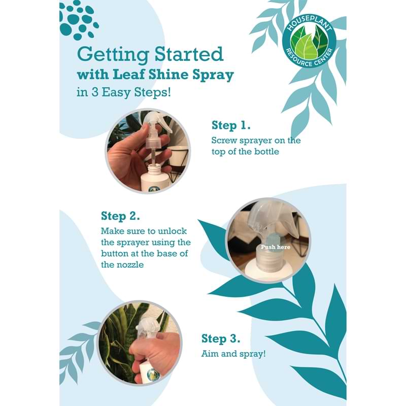 Chrysal Leaf Shine 750 Ml - Blattglanz Spray Für Zimmerpflanzen & Garten, Sicher & Umweltfreundlich